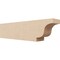 Ekena Millwork 4in. W x 6in. H x 24in. L Newport Woodgrain TimberThane Rafter Tail, Primed Tan RFTUR04X06X24NEWRCPR - alternate 1